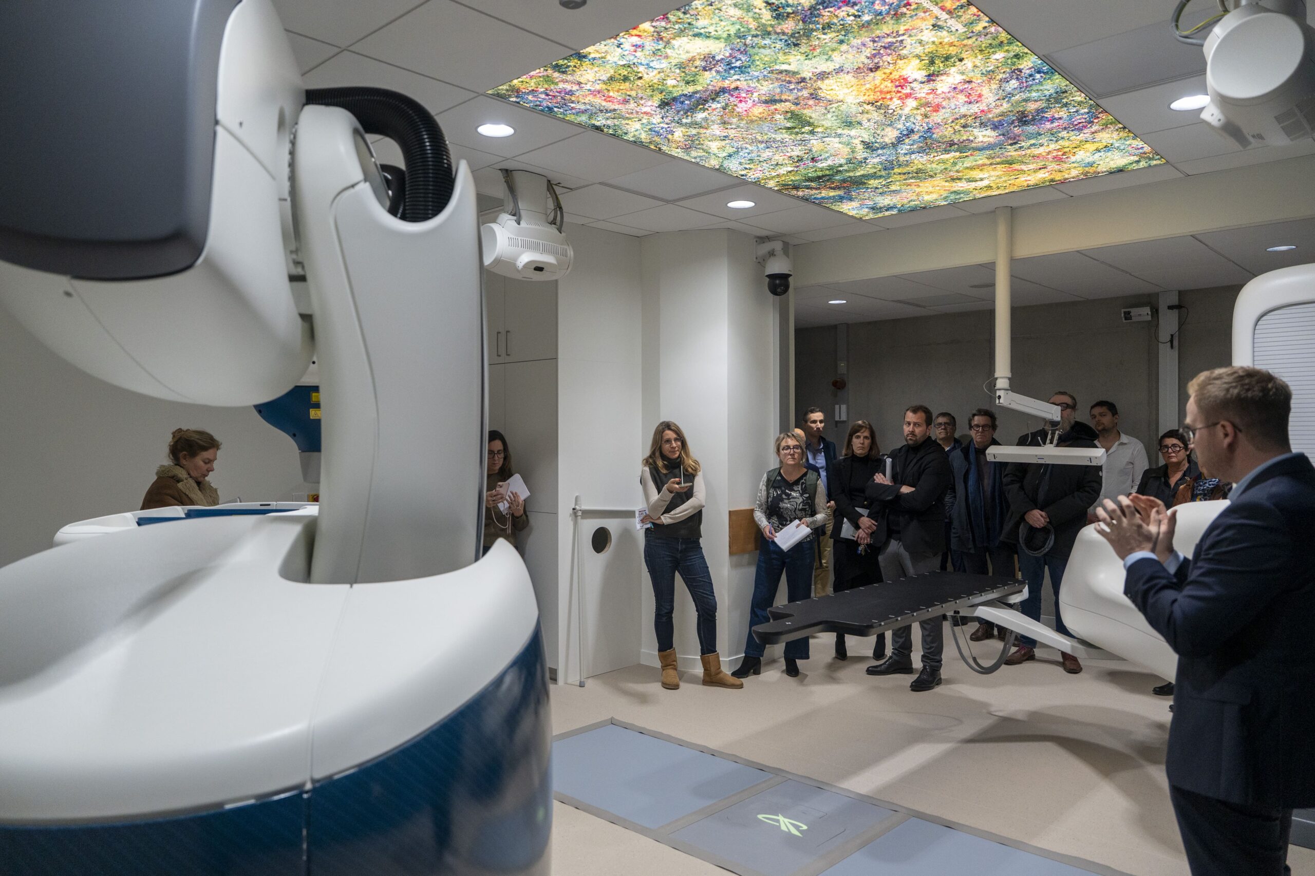 Visite presse Cyberknife © Rozenn KREBEL