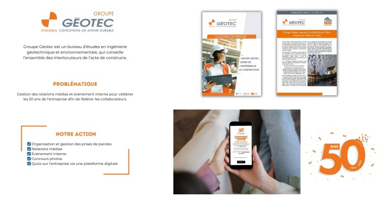 Portfolio Groupe Geotec